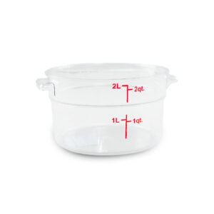 Recipiente Redondo de Policarbonato 2 qt